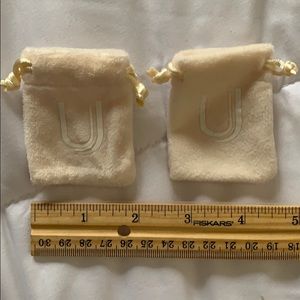 5 small Uncommon James jewelry bags (2 pictured)